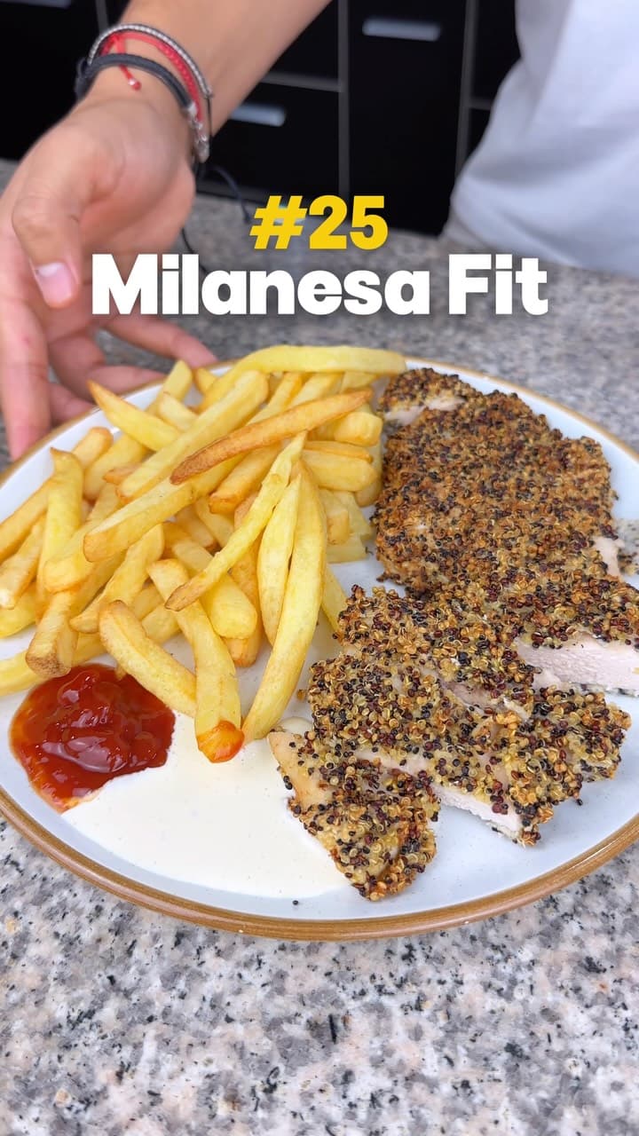 Milanesa FIT alla Quinoa