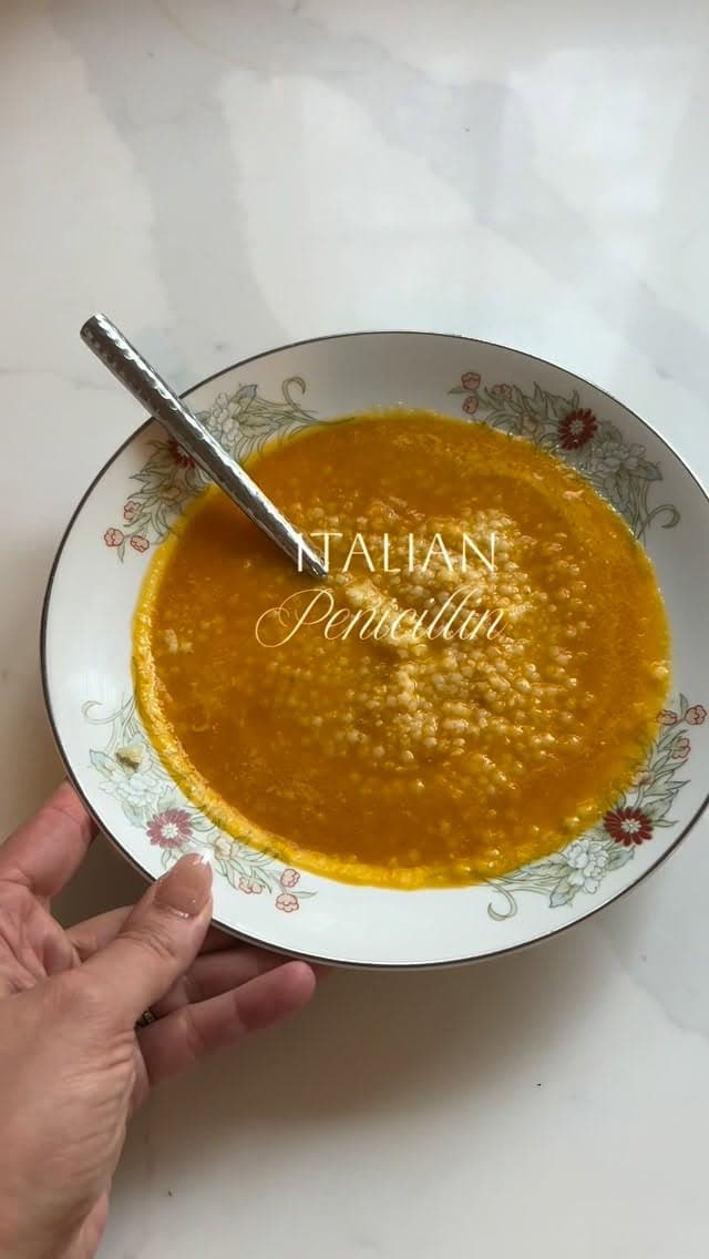 Italian Penicillin Pastina Soup