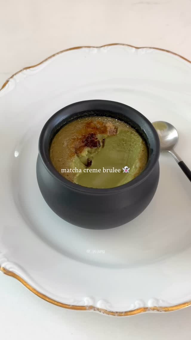Matcha Crème Brûlée