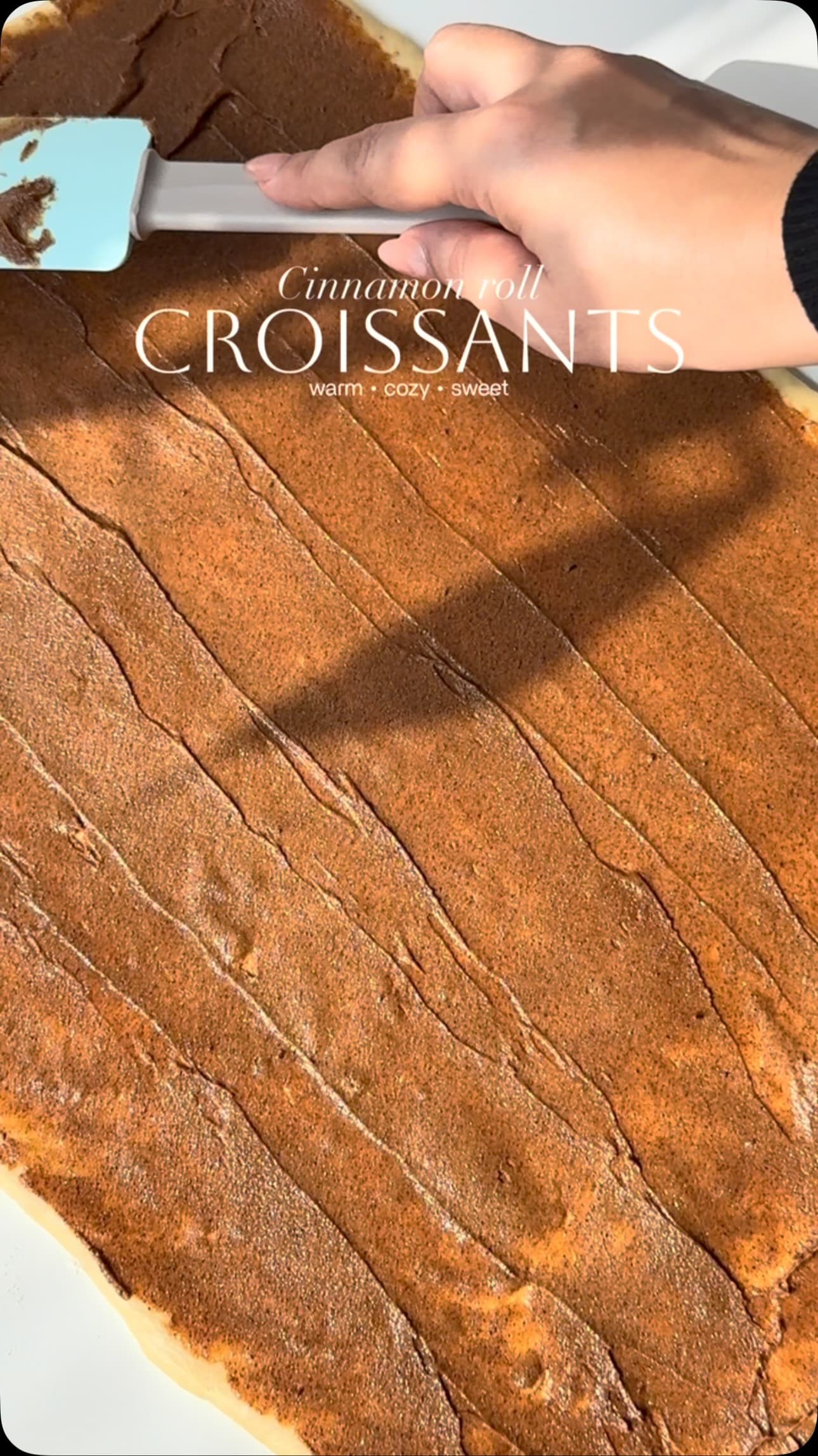 Zimtschnecken-Croissants