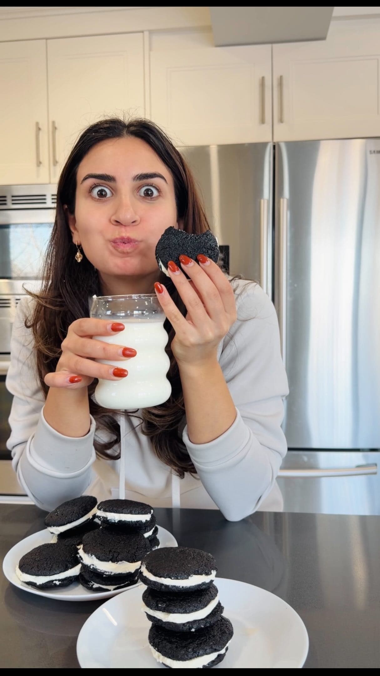 Σπιτικά Oreo Μπισκότα