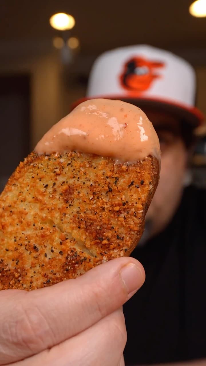 Crispy Parm Potatoes
