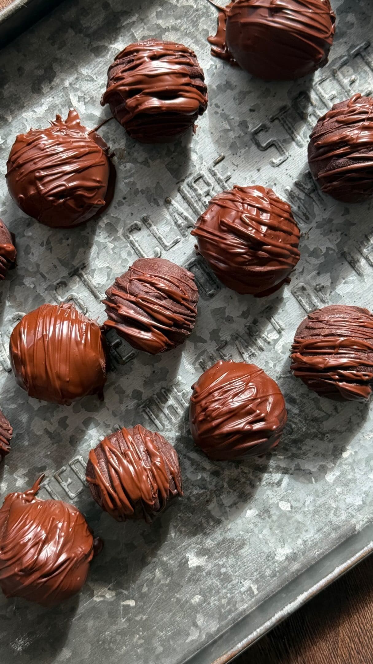 Chocoladebonbons met zwarte bonen