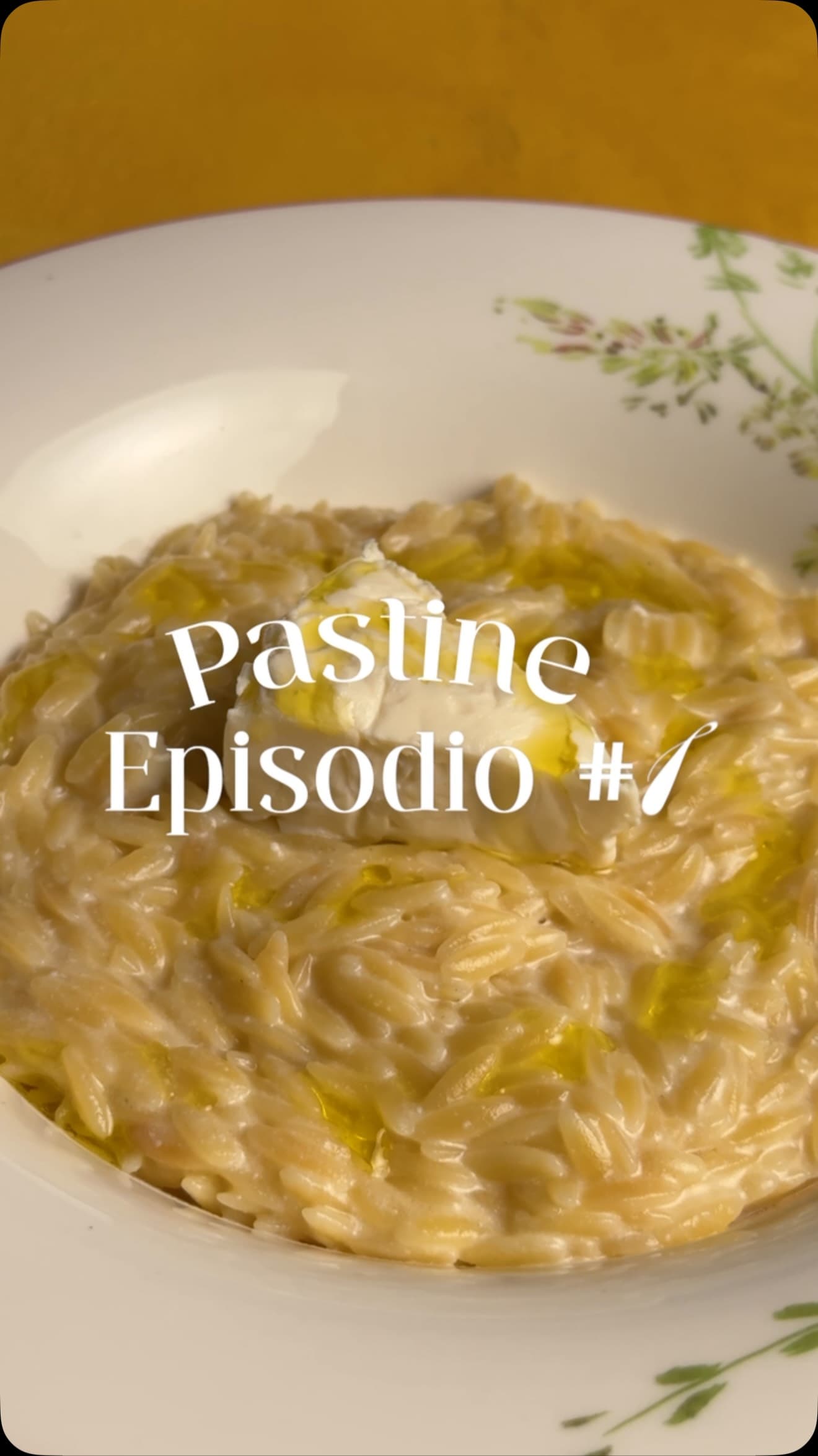 Pastina con il Formaggino