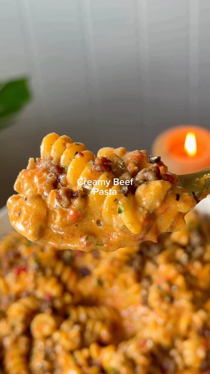 Easy Creamy Beef Pasta