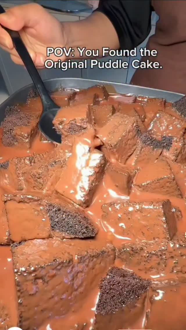 Chocolate Puddle Cake