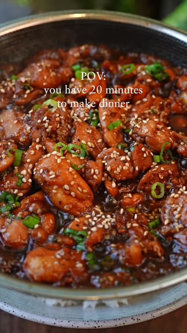 Soy Glazed Chicken Rice Bowl