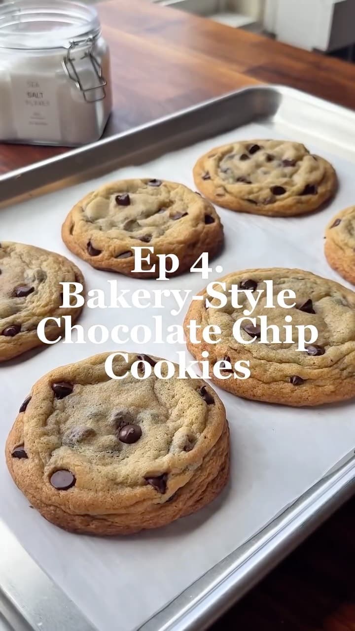Bakery-Style Chocolate Chip Cookies