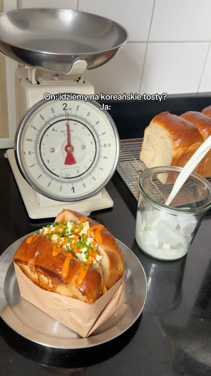 Shokupan z pastą jajeczną