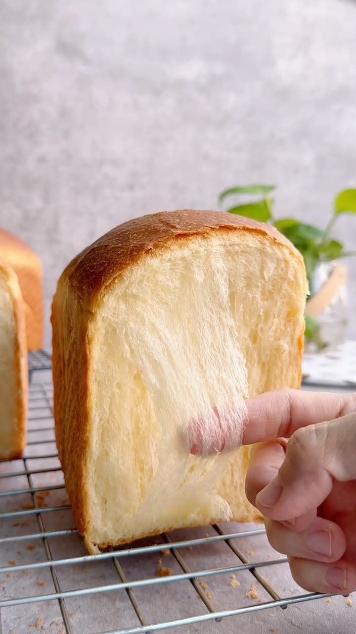 Cotton-like Sourdough Brioche