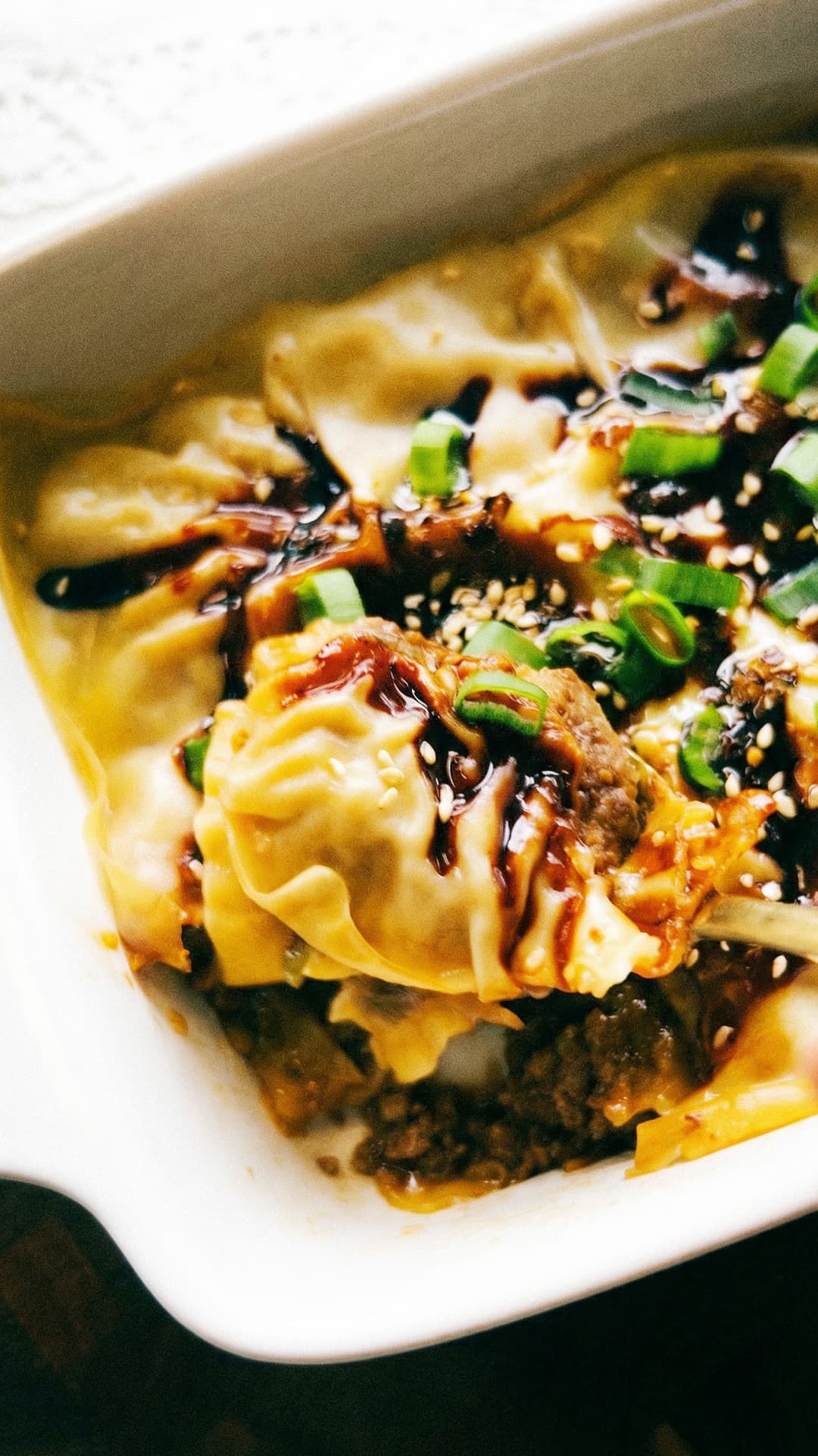 Dumpling Lasagne