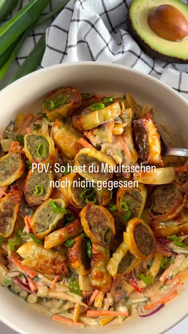 Maultaschen Salat