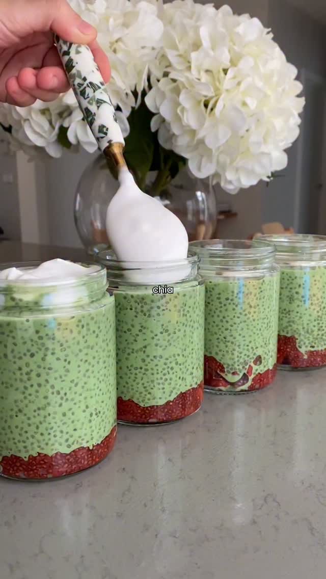 Matcha Chia Pudding