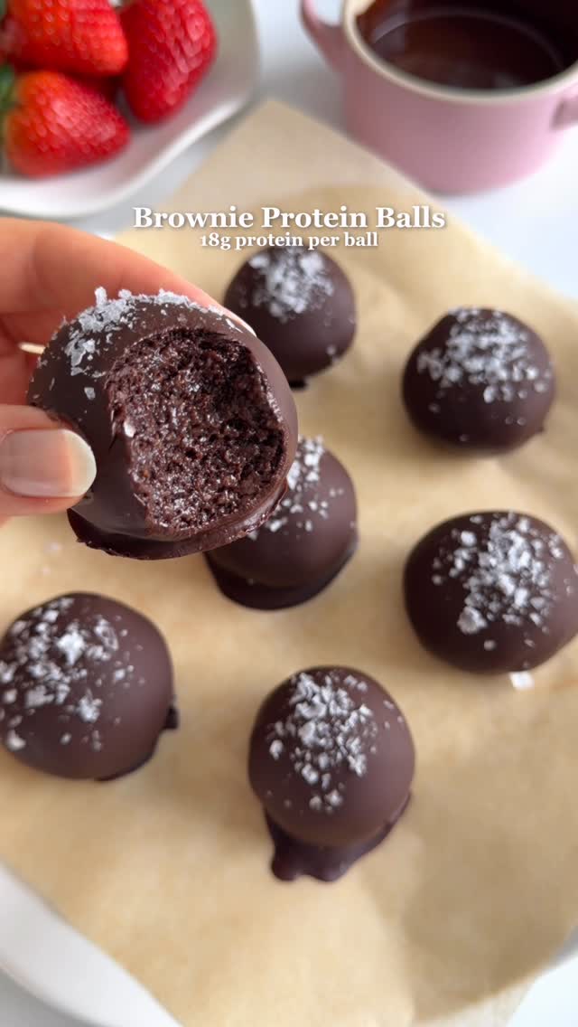 Brownie Protein Balls
