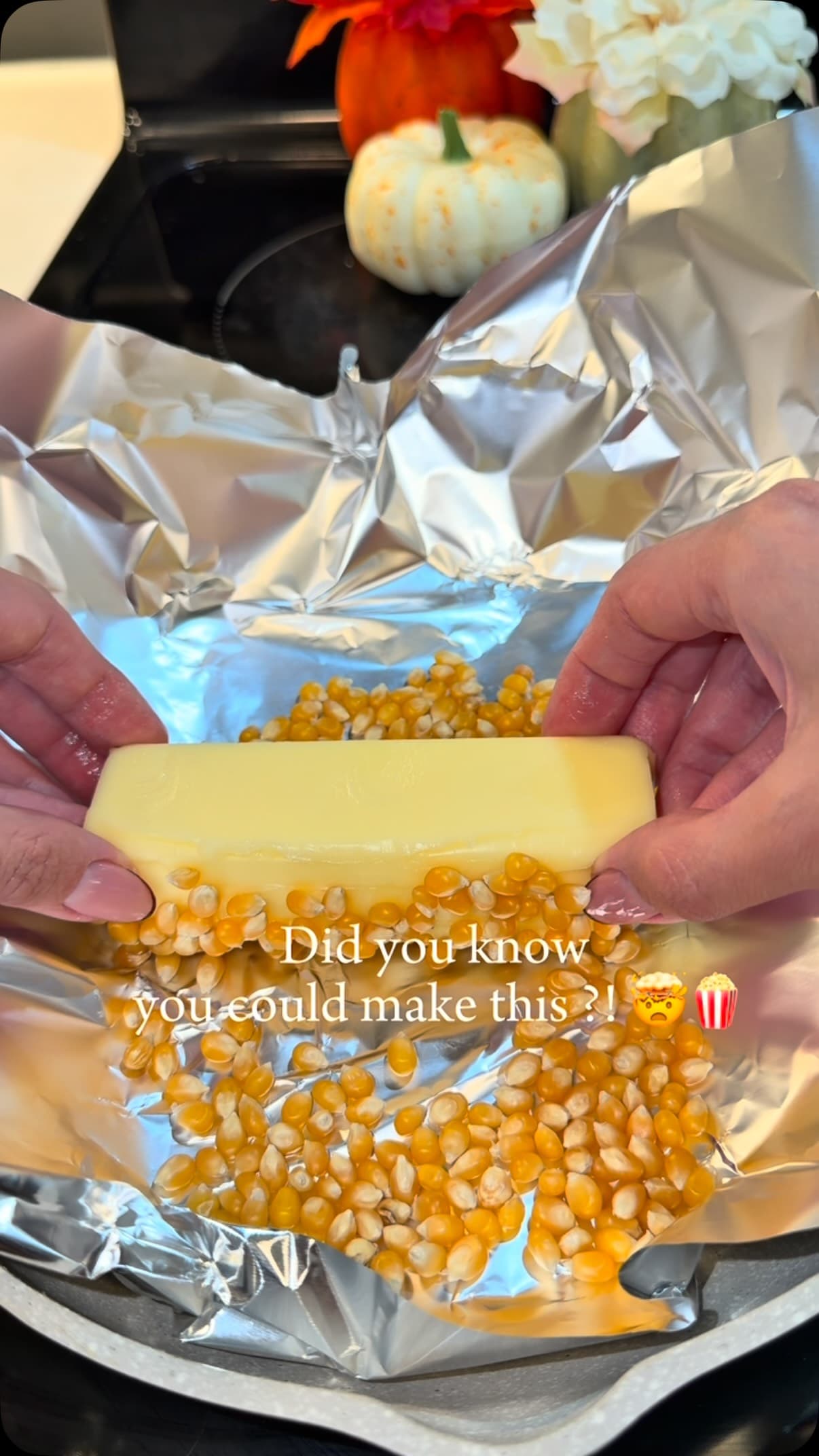 Karamell popcorn