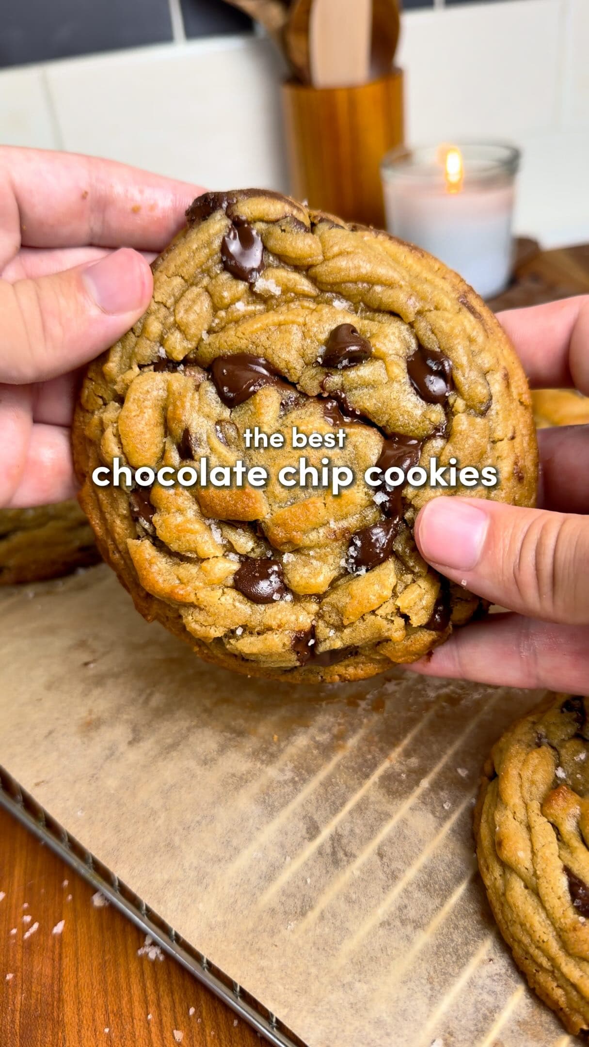 Bakery Style Chocolate Chip Cookies
