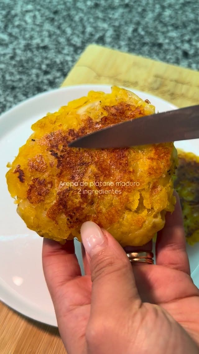 Ripe Plantain Arepa