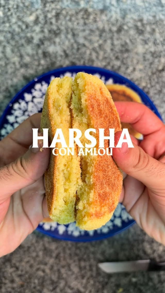 Harsha con Amlou