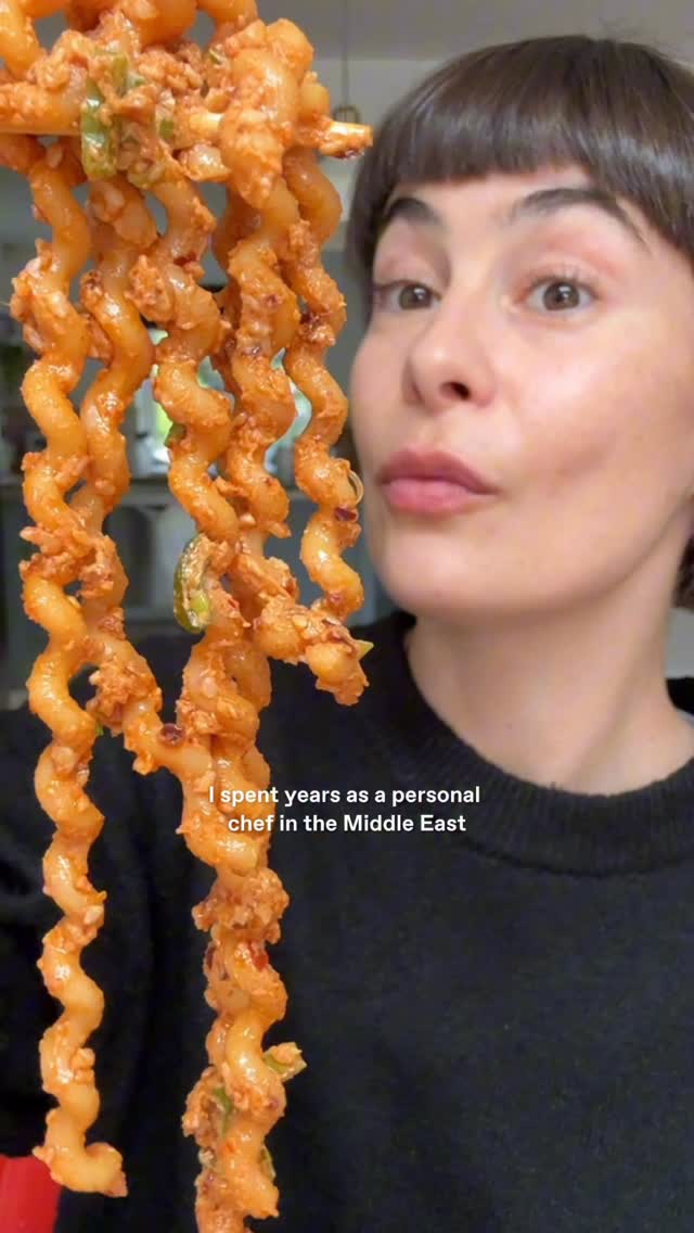 Peanut Chilli Noodles