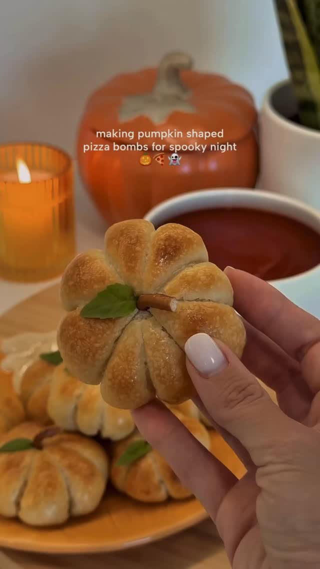 Bombes Pizza Citrouille Halloween