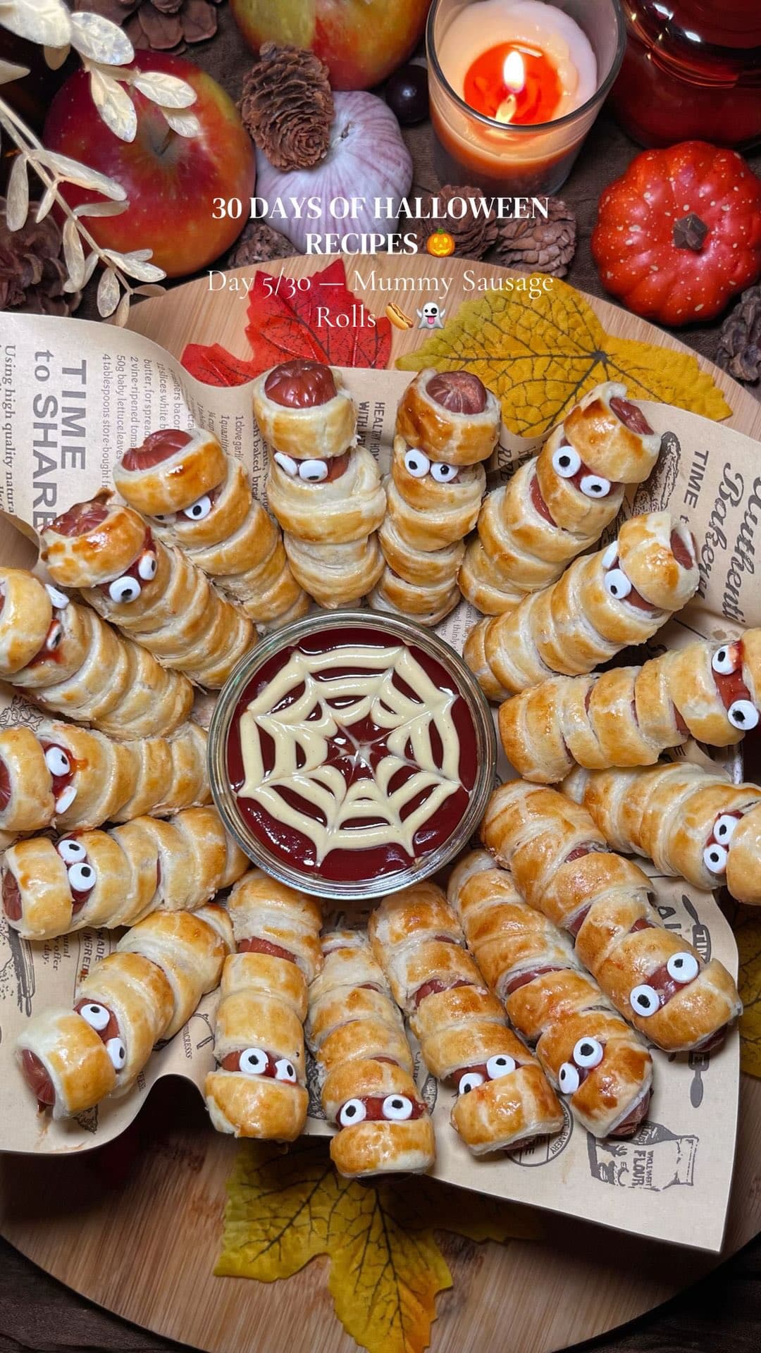Saucisses Momie Halloween