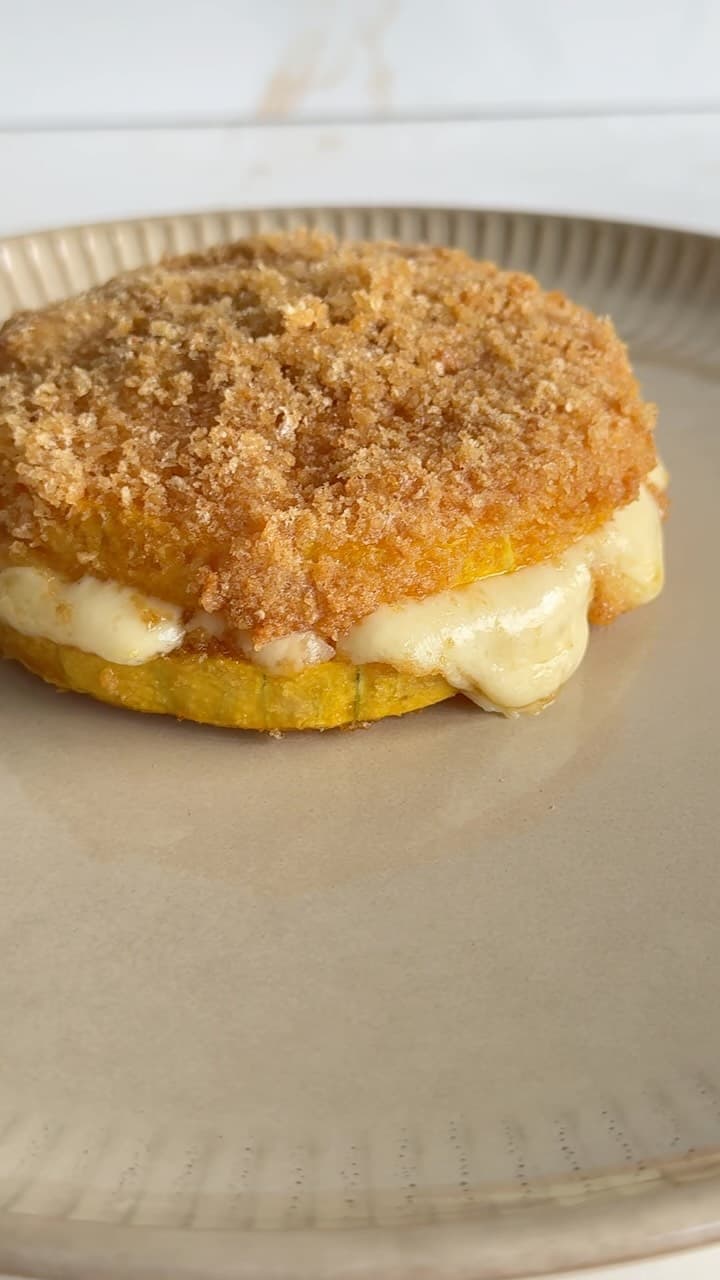 Butternut façon cordon bleu croustillante