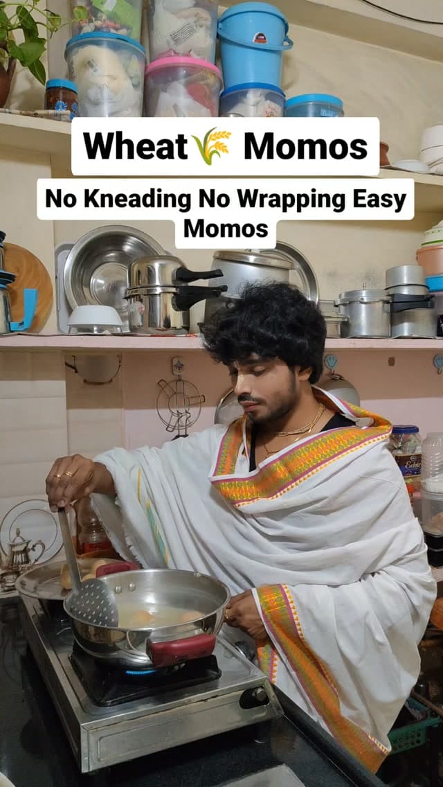 Wheat Momos - No Kneading No Wrapping