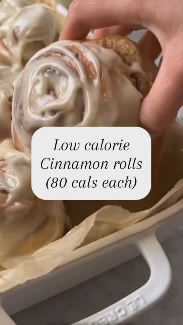 Low Calorie Cinnamon Rolls