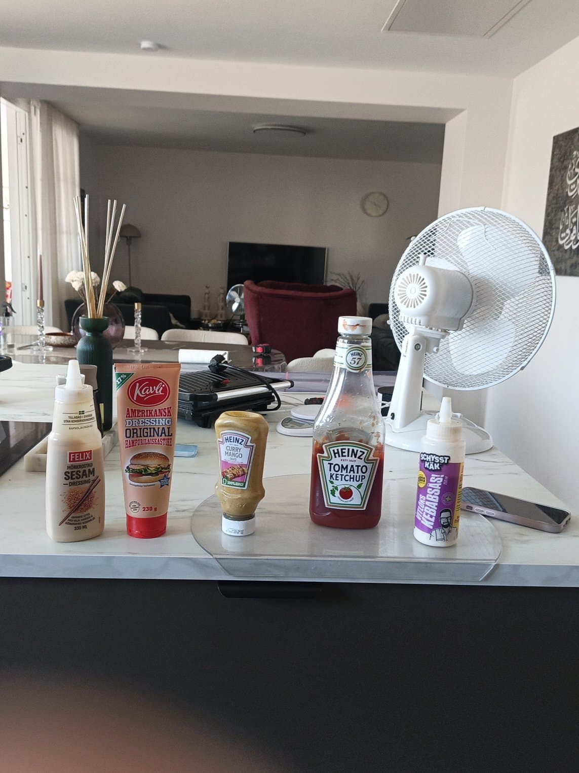 Condiment Trio Plate