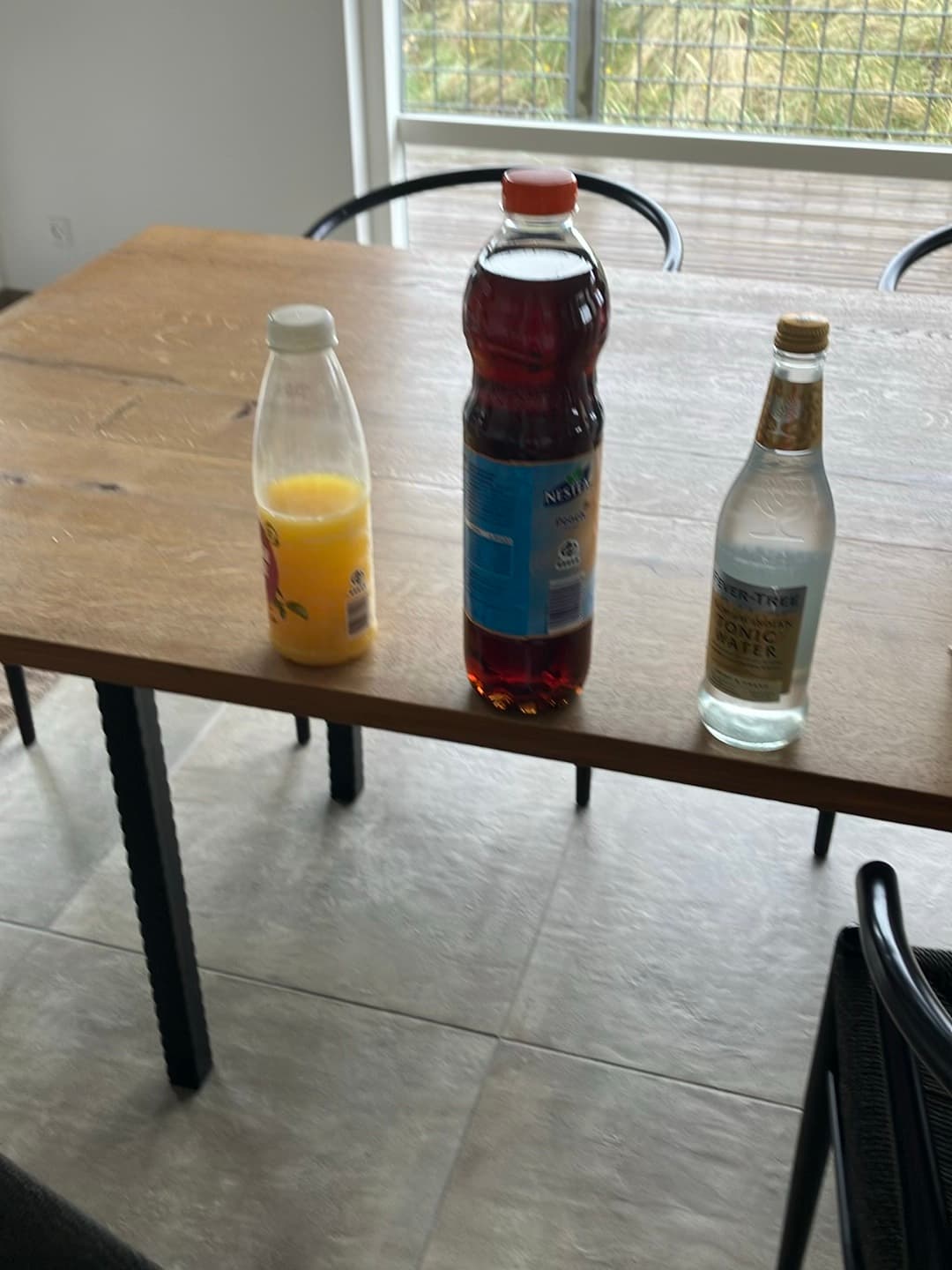 Sparkling Tropical Juice Cooler