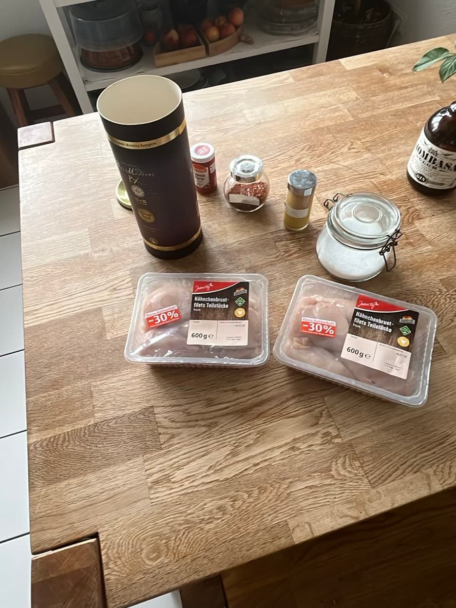 Würzige Hähnchenbrustfilets aus der Pfanne