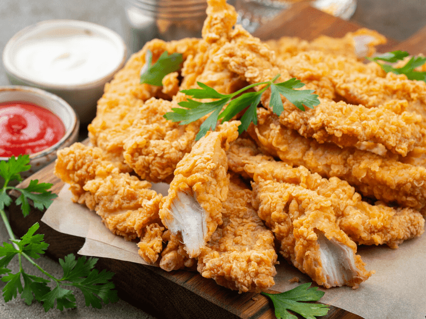 Southern fried chicken dish