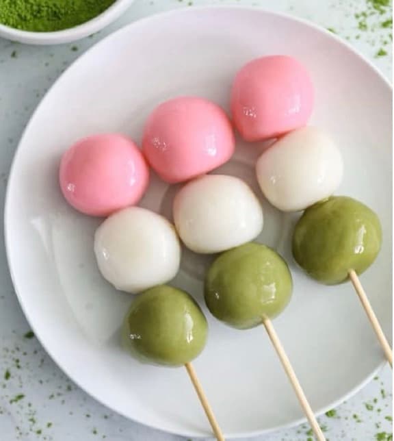 Mochi Dango Skewers