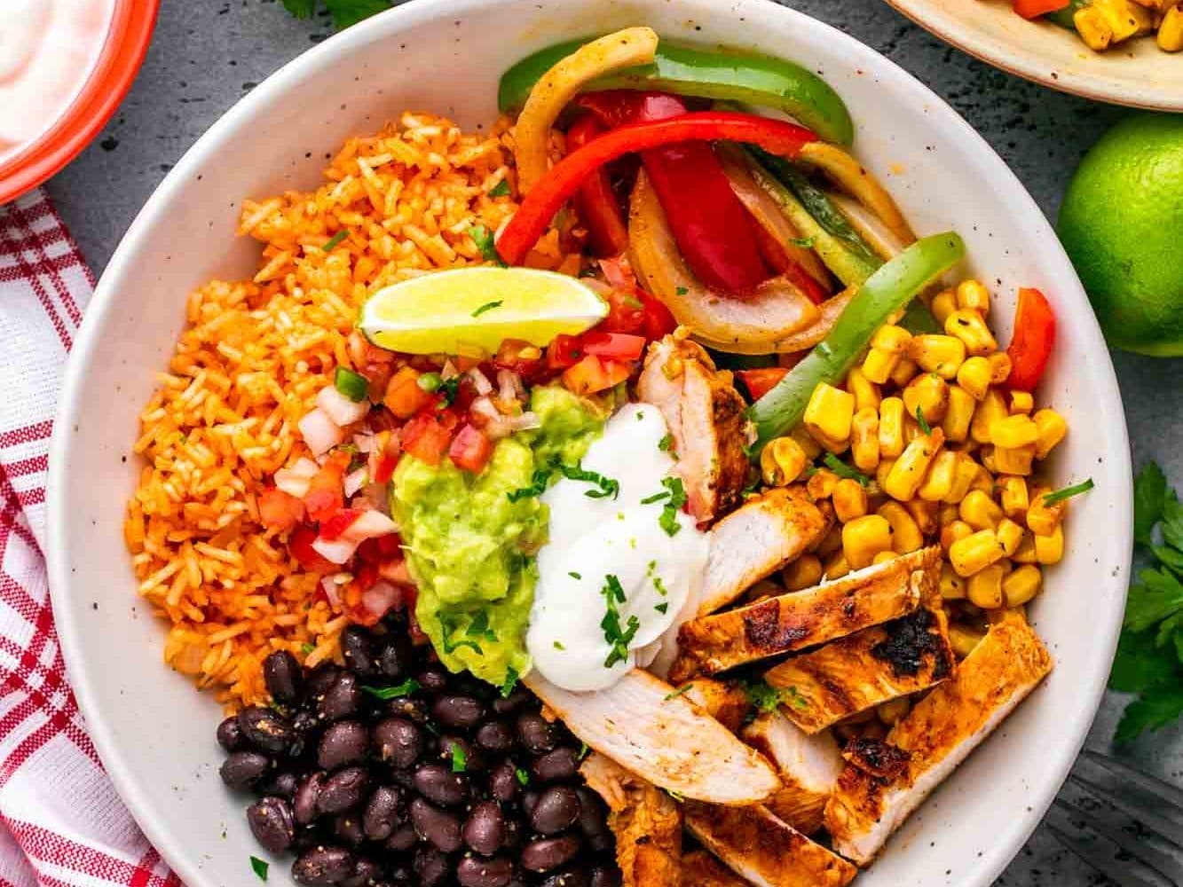 Chicken Fajita Bowl