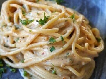 Creamy Garlic Butter Spaghetti