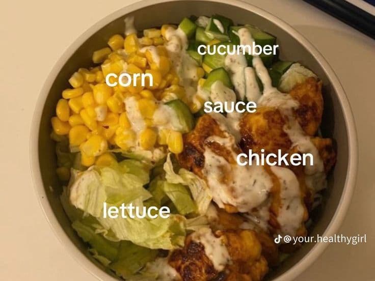 Chicken corn bowl