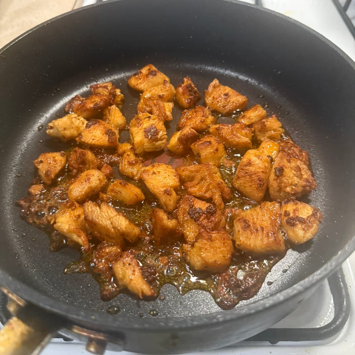 Spicy crispy grilled chicken