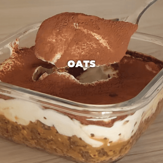 Pudim de Chia com Sabor de Tiramisù
