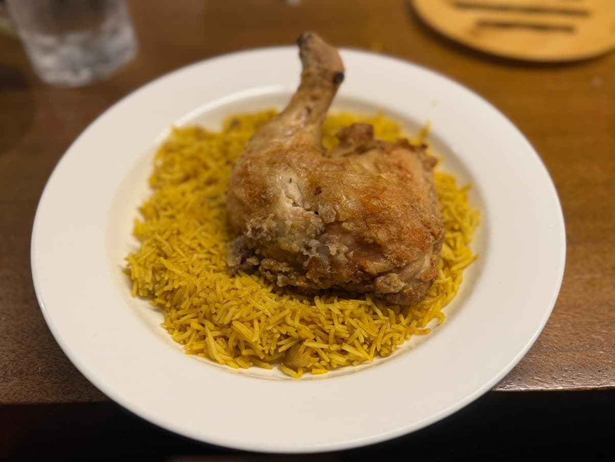 Breaded Chicken Biryani