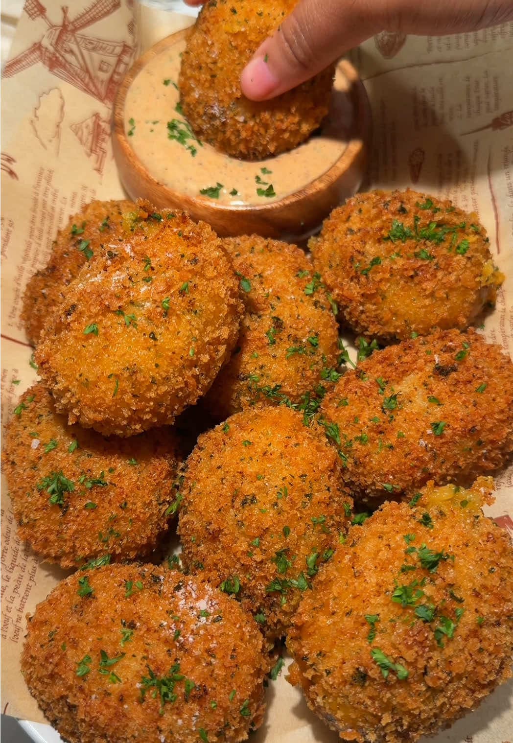 Croquette khoai tây phô mai