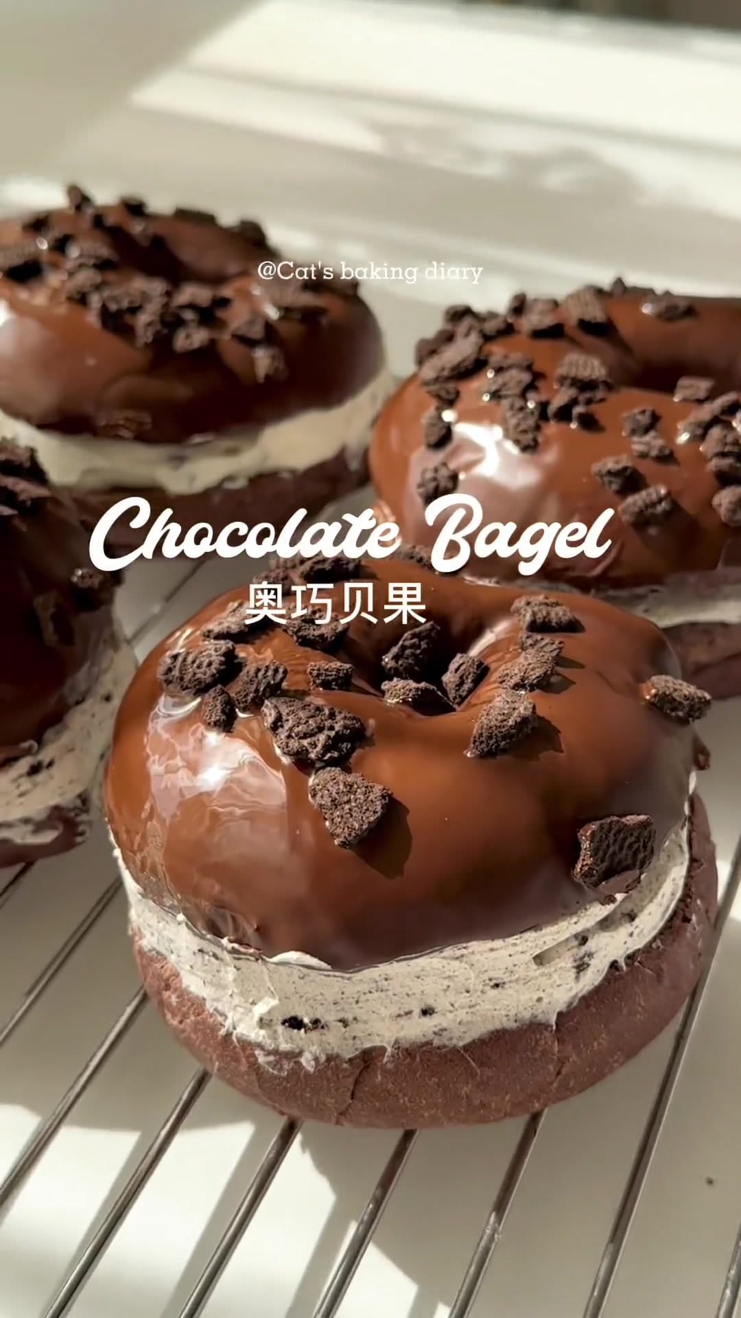 Bagel de Chocolate Estético