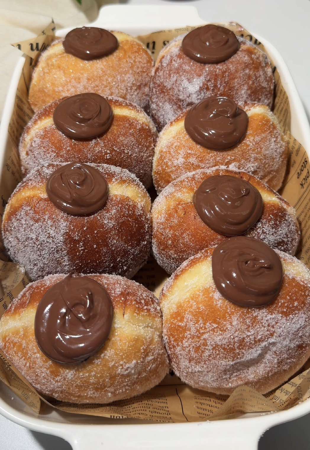 Nutella Bomboloni