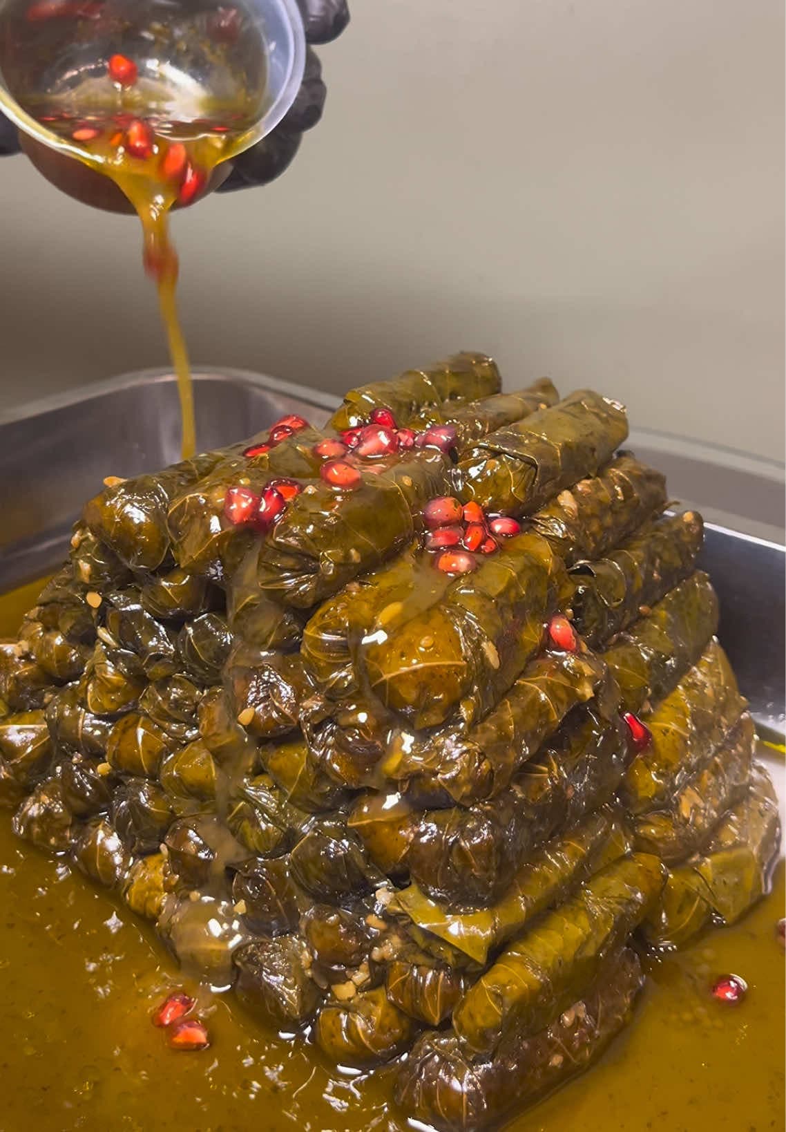 Spicy Stuffed Grape Leaves