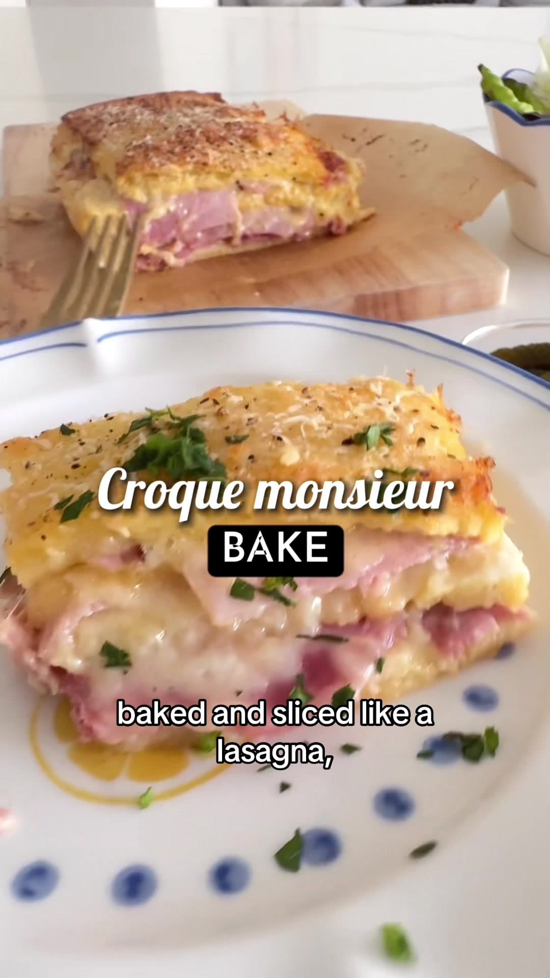 Croque Monsieur Assado