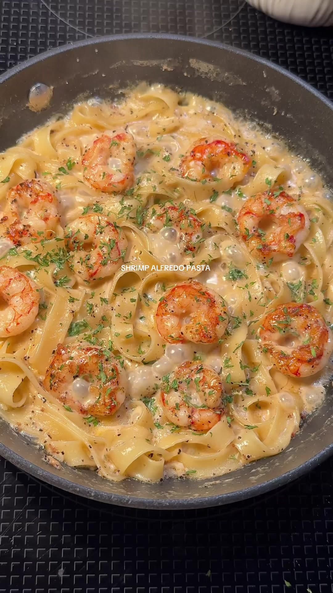 Shrimp Fettuccine Alfredo