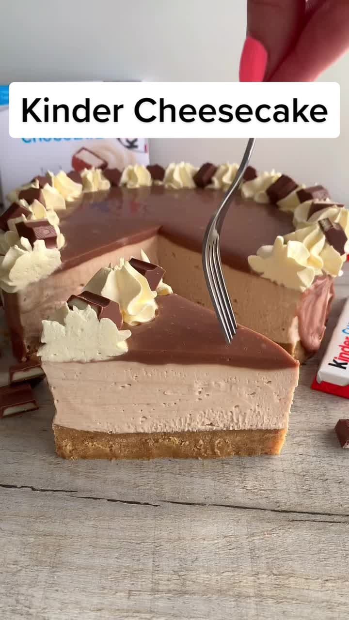 Kinder Cheesecake