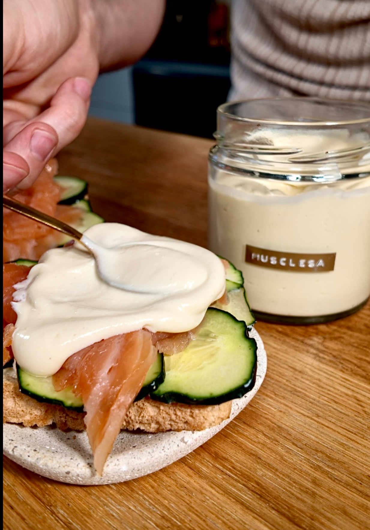 Mayonesa Saludable Proteica en 1 Minuto