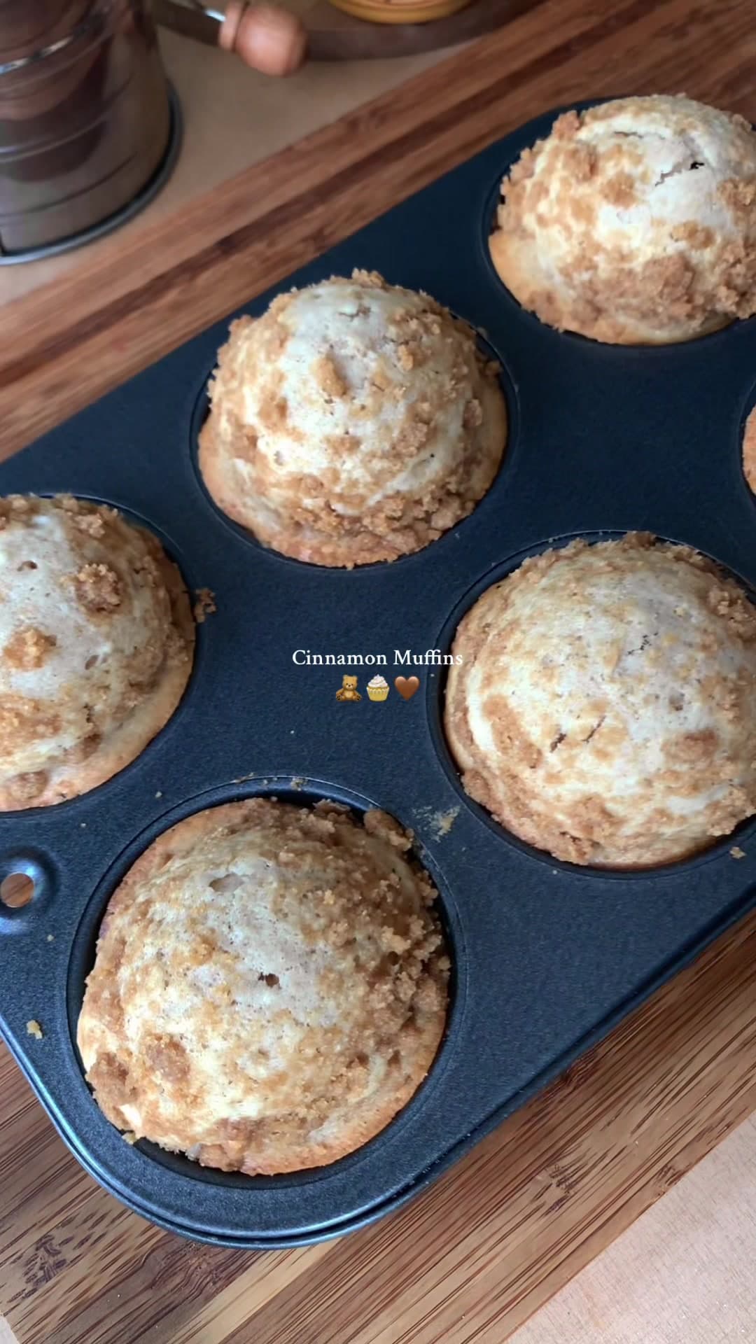Cinnamon Streusel Muffins