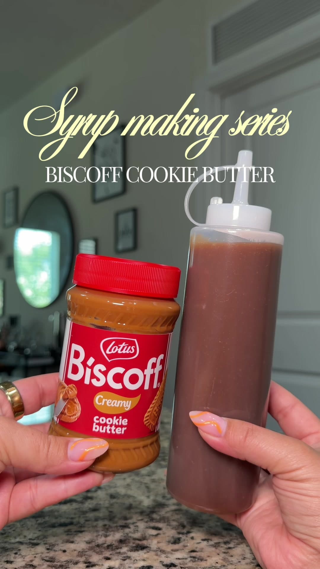 Biscoff Cookie Butter Syrup
