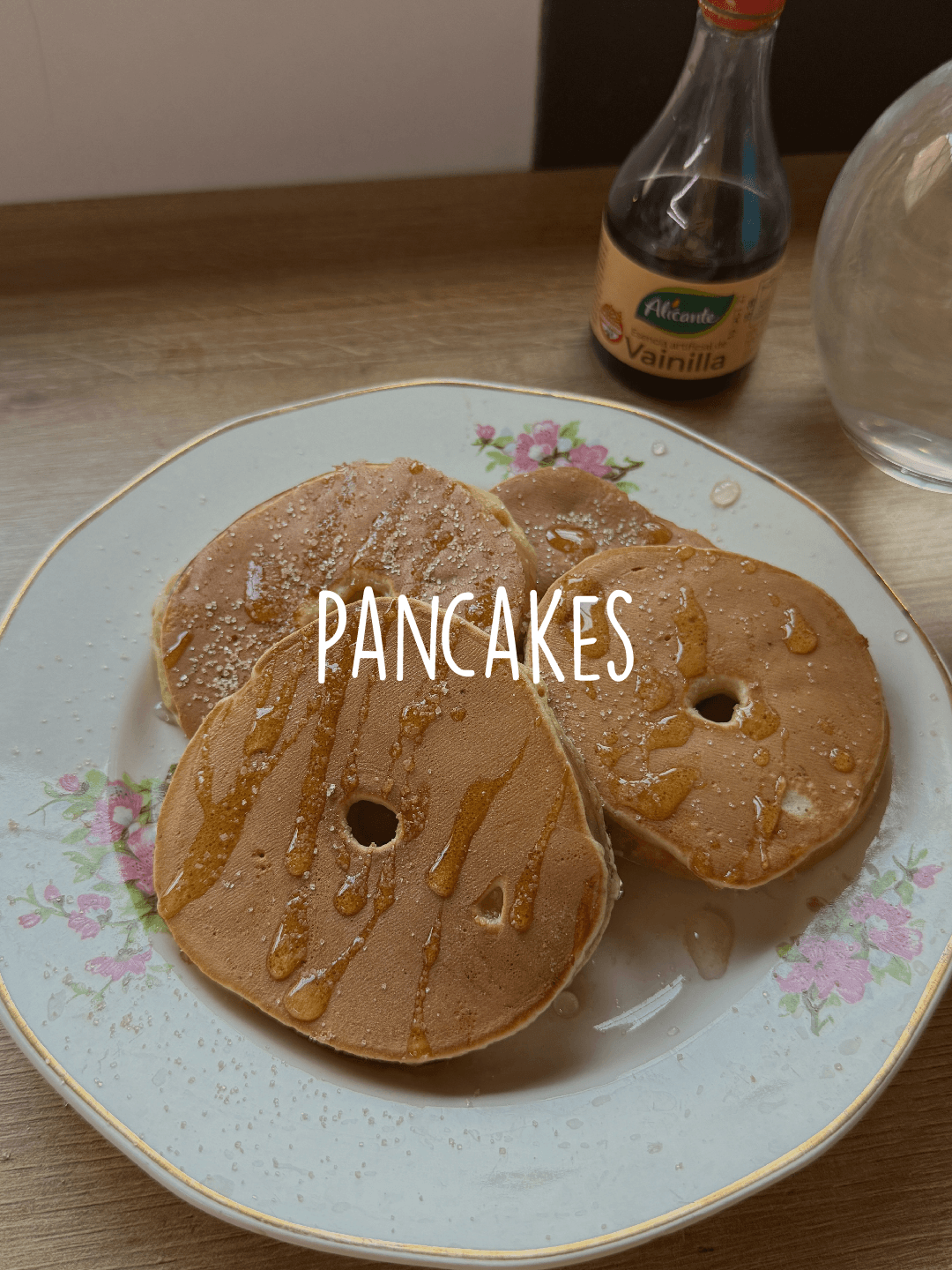 Hotcakes de manzana